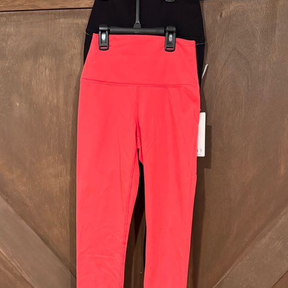 Yogalicious Pants - Yogalicious 2 pack black and claret red Leggings